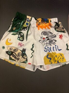 Graphic Soleil Shorts